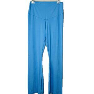 Aerie Offline Real Me Xtra Bootcut Hi Rise Blue Flared Leggings Womens XL Yoga P